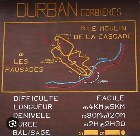 L'abeille Holiday home Durban-Corbieres